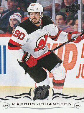 Marcus Johansson - 2018/2019 Upper Deck Series 2 Hockey Card